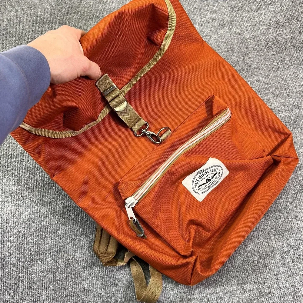 Poler Orange Backpack 18